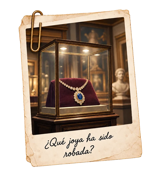 Ilustración del caso El robo de la joya