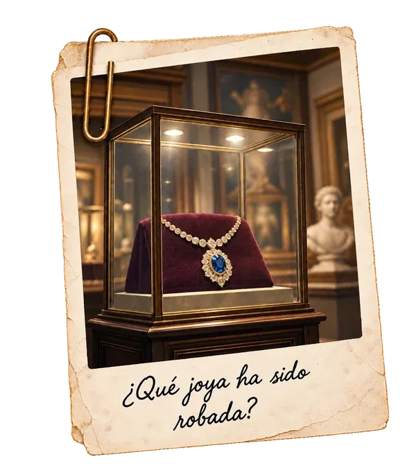 Ilustración del caso El robo de la joya